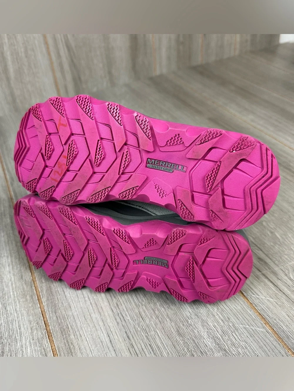 Merrell Kids Gray and Pink Rain & Hiking Boots